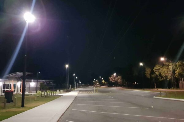 solar car park lighting city of rockingham
