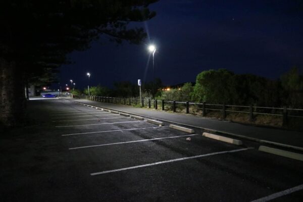 Stealth solar powered pathway lighting Victor Harbor