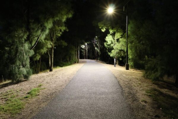 Lake Albert solar street lighting Wagga Wagga NSW